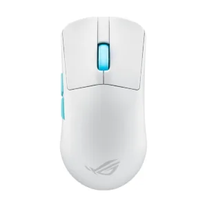 ASUS ROG Harpe Ace Aim Lab Edition Gaming Mouse, 54g, Tri-Mode, 36K DPI, White