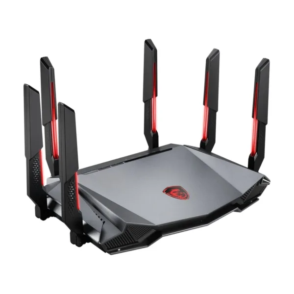 33-158-032-29.png MSI RadiX AXE6600 WiFi 6E Tri-Band Gaming Router support 2.5GHz/5GHz/6GHz, AI QoS support