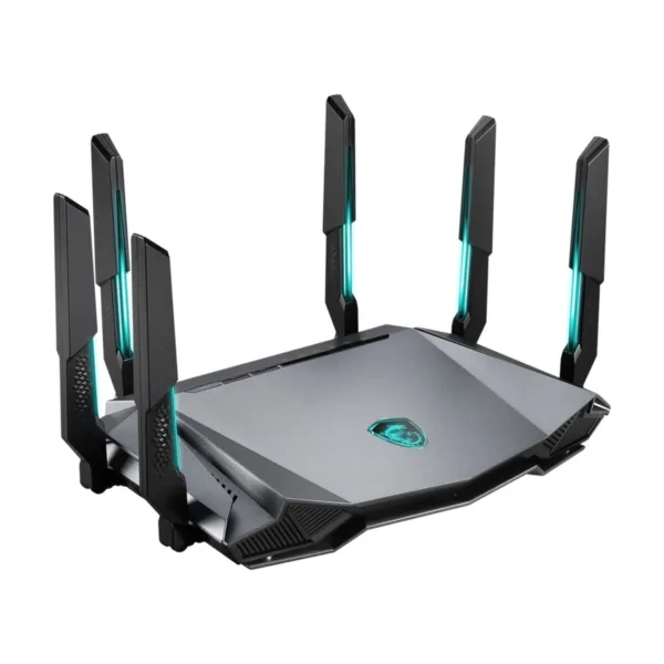 33-158-032-31.png MSI RadiX AXE6600 WiFi 6E Tri-Band Gaming Router support 2.5GHz/5GHz/6GHz, AI QoS support