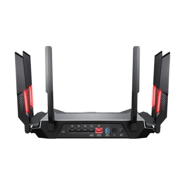 33-158-032-33.png MSI RadiX AXE6600 WiFi 6E Tri-Band Gaming Router support 2.5GHz/5GHz/6GHz, AI QoS support