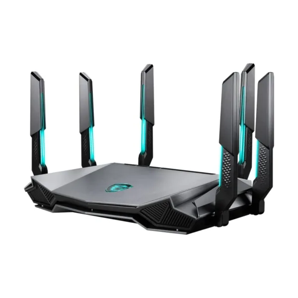 33-158-032-34.png MSI RadiX AXE6600 WiFi 6E Tri-Band Gaming Router support 2.5GHz/5GHz/6GHz, AI QoS support