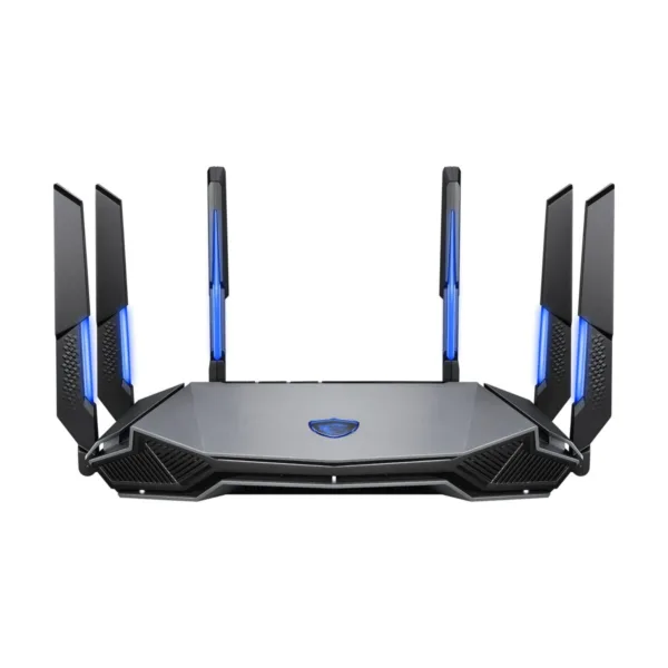 33-158-032-35.png MSI RadiX AXE6600 WiFi 6E Tri-Band Gaming Router support 2.5GHz/5GHz/6GHz, AI QoS support