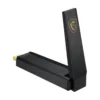 MSI AXE5400 Tri-Band WiFi USB Adapter, 6GHz/5GHz/2.4GHz, USB 3.2 Gen 1 Type-A