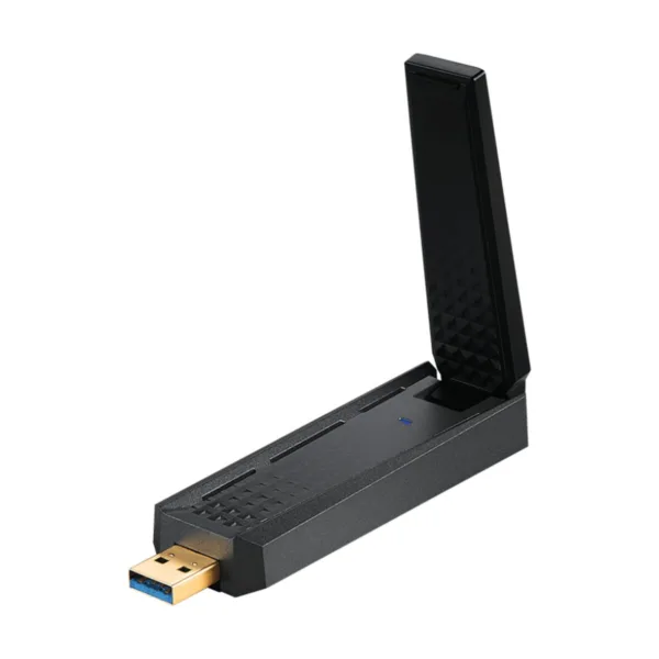 MSI AXE5400 Tri-Band WiFi USB Adapter, 6GHz/5GHz/2.4GHz, USB 3.2 Gen 1 Type-A