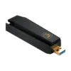MSI AXE5400 Tri-Band WiFi USB Adapter, 6GHz/5GHz/2.4GHz, USB 3.2 Gen 1 Type-A