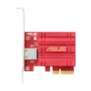 ASUS XG-C100C 10G Network Adapter, PCIe x4 Card, Single RJ-45 Port