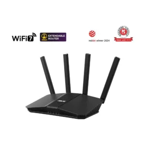 ASUS RT-BE58U WiFi 7 AiMesh Router, 2.5G WAN/LAN Port, Four 1G Ports