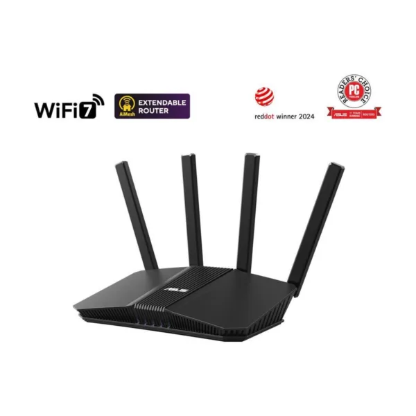 ASUS RT-BE58U WiFi 7 AiMesh Router, 2.5G WAN/LAN Port, Four 1G Ports
