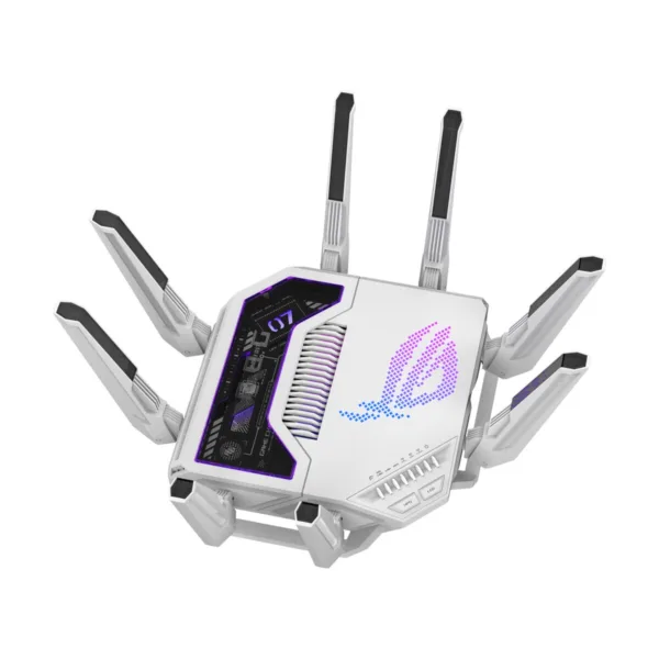 ASUS ROG Rapture GT-BE19000AI WiFi 7 Tri-Band Gaming Router, Dual 10G Ports, AiMesh