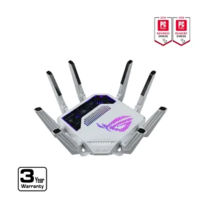 ASUS ROG Rapture GT-BE19000AI WiFi 7 Tri-Band Gaming Router, Dual 10G Ports, AiMesh
