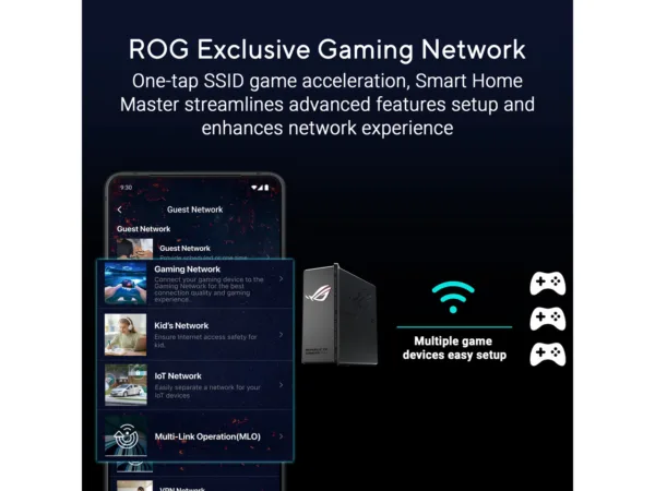 33-320-632-04.jpg ASUS ROG Strix GS-BE12000 WiFi 7 Tri-Band Gaming Router, 12000 Mbps, AiMesh