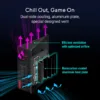 33-320-632-05.jpg ASUS ROG Strix GS-BE12000 WiFi 7 Tri-Band Gaming Router, 12000 Mbps, AiMesh