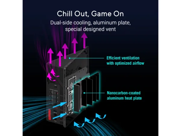 33-320-632-05.jpg ASUS ROG Strix GS-BE12000 WiFi 7 Tri-Band Gaming Router, 12000 Mbps, AiMesh
