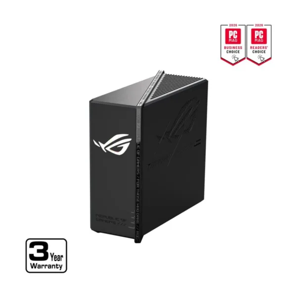 33-320-632-11.png ASUS ROG Strix GS-BE12000 WiFi 7 Tri-Band Gaming Router, 12000 Mbps, AiMesh
