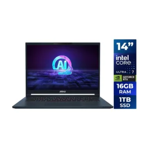 MSI Stealth 14 AI Studio 14" Gaming Laptop, Core Ultra 7 155H, RTX 4060, 16GB, 1TB SSD