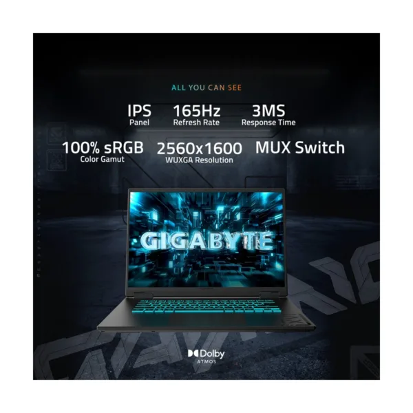 GIGABYTE GAMING A16 PRO DXHG4USCC4SH 16" Gaming Laptop