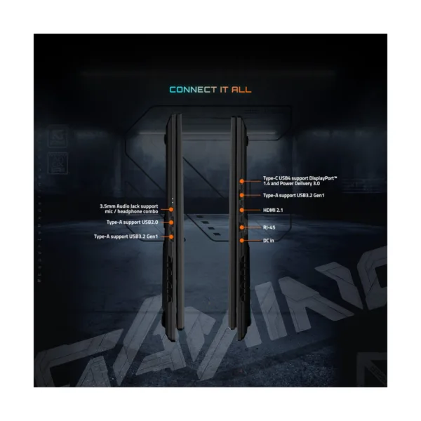 GIGABYTE GAMING A18 Gaming Laptop, 165Hz WQXGA, Ryzen 7 260, RTX 5070, 32GB DDR5, 1TB SSD