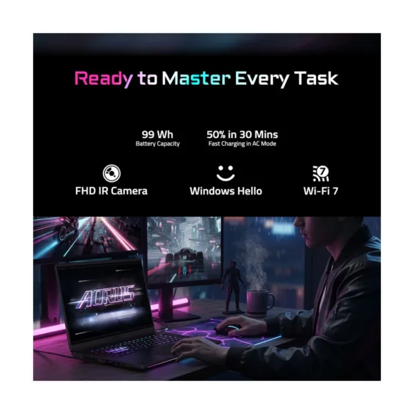 GIGABYTE AORUS MASTER 16 6YJM5USE64SH 16.0" Gaming Laptop