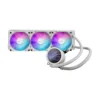 ASUS ROG Ryuo III 360 ARGB White Edition AIO CPU Liquid Cooler, Anime Matrix LED Display