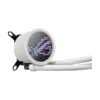 ASUS ROG Ryuo III 360 ARGB White Edition AIO CPU Liquid Cooler, Anime Matrix LED Display
