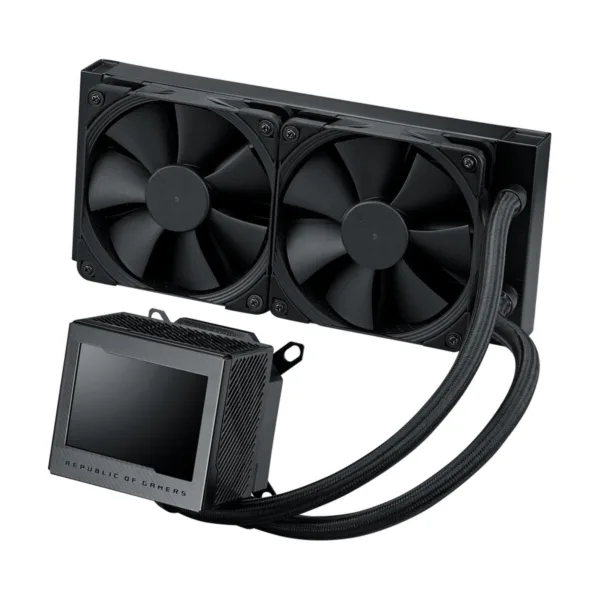 35-101-095-07.png ASUS ROG Ryujin III 240 AIO Liquid CPU Cooler, 240mm Radiator, 3.5" LCD, Asetek 8th Gen Pump
