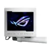 ASUS ROG Ryujin III 240 ARGB White AIO CPU Liquid Cooler, 3.5" LCD, 2x 120mm ARGB Fans