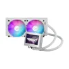ASUS ROG Ryujin III 240 ARGB White AIO CPU Liquid Cooler, 3.5" LCD, 2x 120mm ARGB Fans