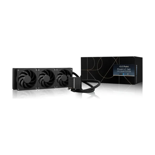 ASUS ProArt LC 360 AIO CPU Liquid Cooler, 120mm Fans, Intel LGA 1700 and AMD AM5/AM4