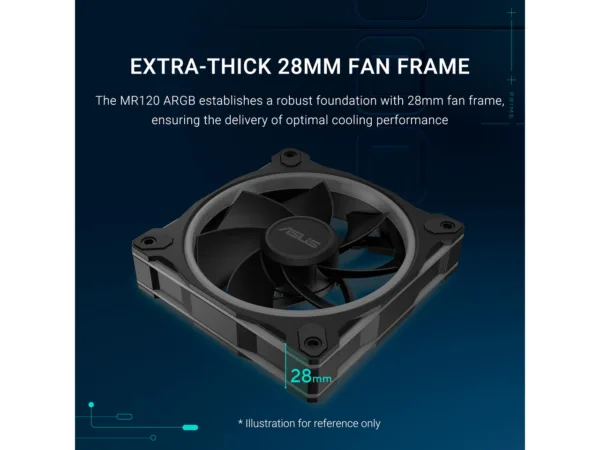 ASUS Prime MR120 ARGB Case Fan