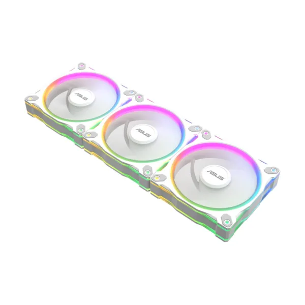 ASUS Prime MR120 ARGB Case Fan 3-Pack, 120mm, 1600 RPM, 4-Pin PWM