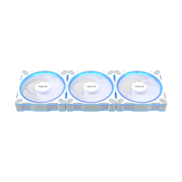 ASUS Prime MR120 ARGB Case Fan 3-Pack, 120mm, 1600 RPM, 4-Pin PWM