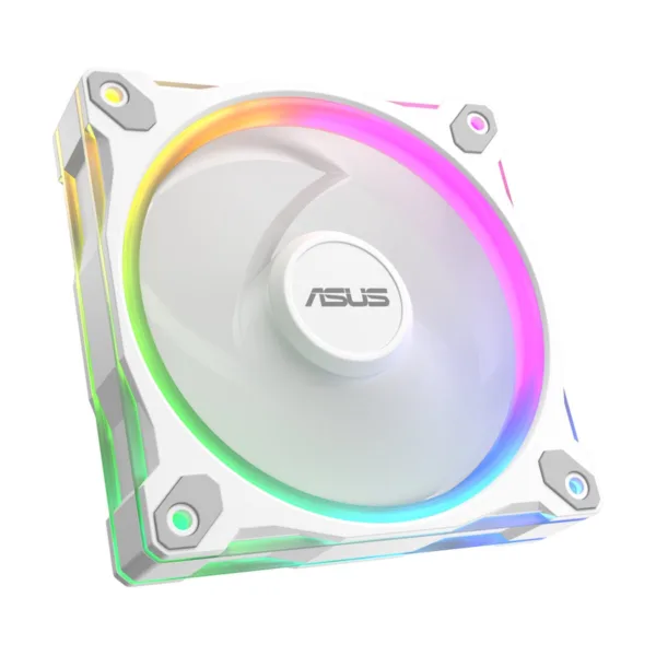 ASUS Prime MR120 ARGB Case Fan 3-Pack, 120mm, 1600 RPM, 4-Pin PWM