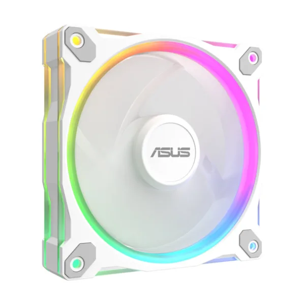 ASUS Prime MR120 ARGB Case Fan 3-Pack, 120mm, 1600 RPM, 4-Pin PWM