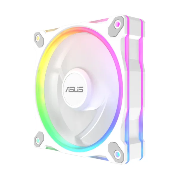 ASUS Prime MR120 ARGB Case Fan 3-Pack, 120mm, 1600 RPM, 4-Pin PWM