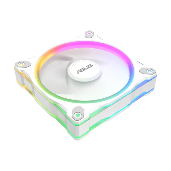 ASUS Prime MR120 ARGB Case Fan 3-Pack, 120mm, 1600 RPM, 4-Pin PWM