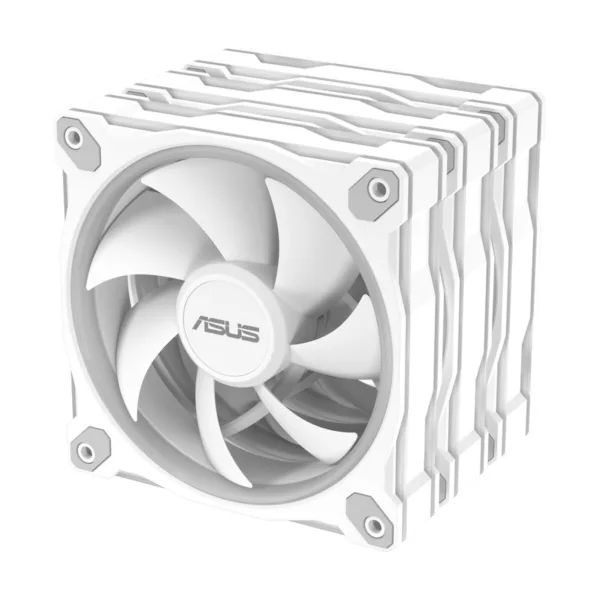 ASUS Prime MR120 ARGB Case Fan 3-Pack, 120mm, 1600 RPM, 4-Pin PWM