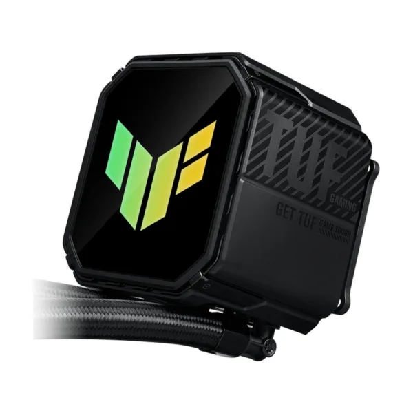 ASUS TUF Gaming LC III 360 ARGB LCD AIO CPU Liquid Cooler, 2.8" LCD, Integrated Triple Fans