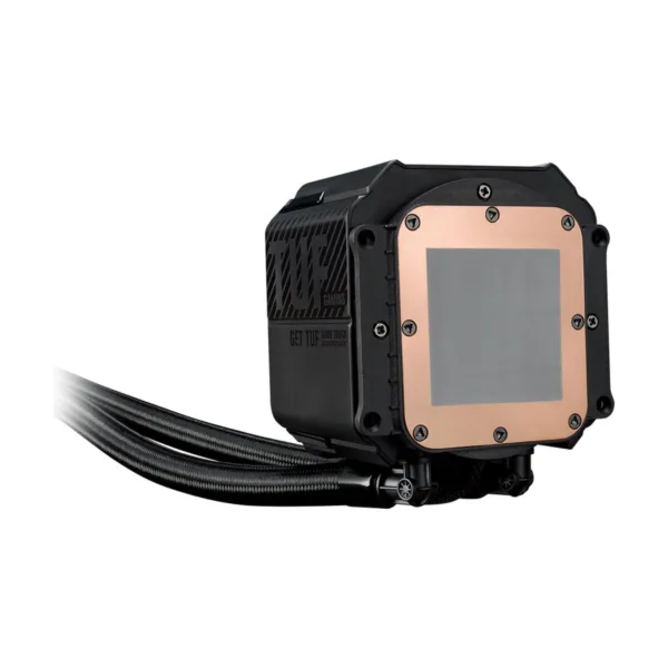 ASUS TUF Gaming LC III 360 ARGB LCD AIO CPU Liquid Cooler, 2.8" LCD, Integrated Triple Fans