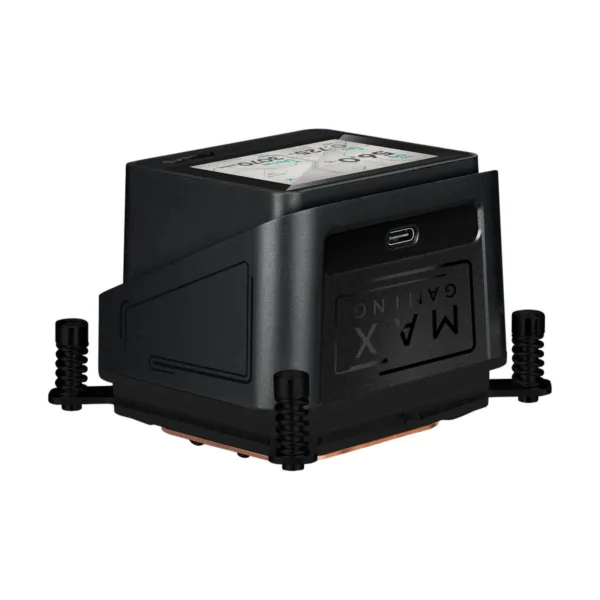 ASUS MAX Gaming LC 360 ARGB LCD AIO CPU Liquid Cooler, 2.4" IPS LCD, 3x 120mm ARGB Fans