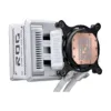 ASUS ROG Ryuo IV SLC 360 ARGB AIO CPU Liquid Cooler, White, Movable 6.67" Curved AMOLED Display