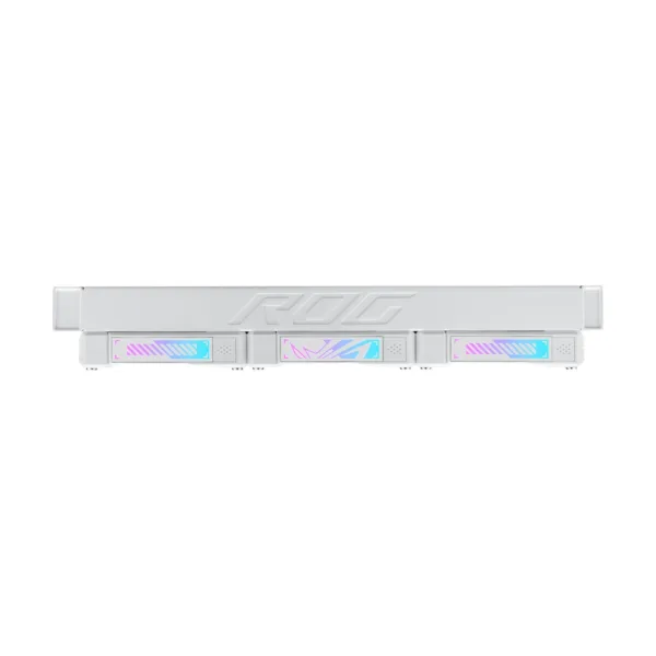ASUS ROG Ryuo IV SLC 360 ARGB AIO CPU Liquid Cooler, White, Movable 6.67" Curved AMOLED Display