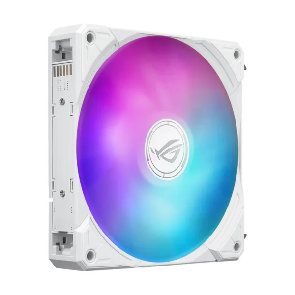 ASUS ROG Ryuo IV SLC 360 ARGB AIO CPU Liquid Cooler, White, Movable 6.67" Curved AMOLED Display