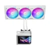 ASUS ROG Ryuo IV SLC 360 ARGB AIO CPU Liquid Cooler, White, Movable 6.67" Curved AMOLED Display
