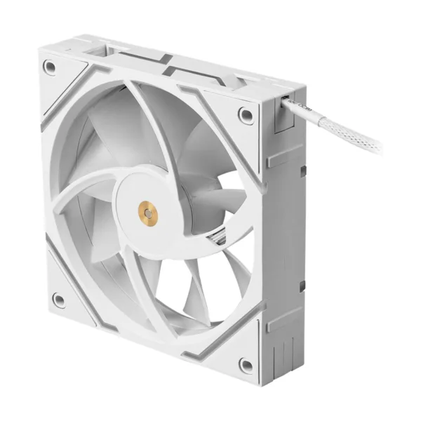 MSI MPG EZ120 ARGB White Case Fan, 120mm, Fluid Dynamic Bearing, 1900 RPM