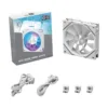 MSI MPG EZ120 ARGB White Case Fan, 120mm, Fluid Dynamic Bearing, 1900 RPM