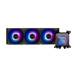 MSI MAG CoreLiquid A15 360 AIO ARGB CPU Liquid Cooler, Black, 3x 120mm ARGB PWM Fans