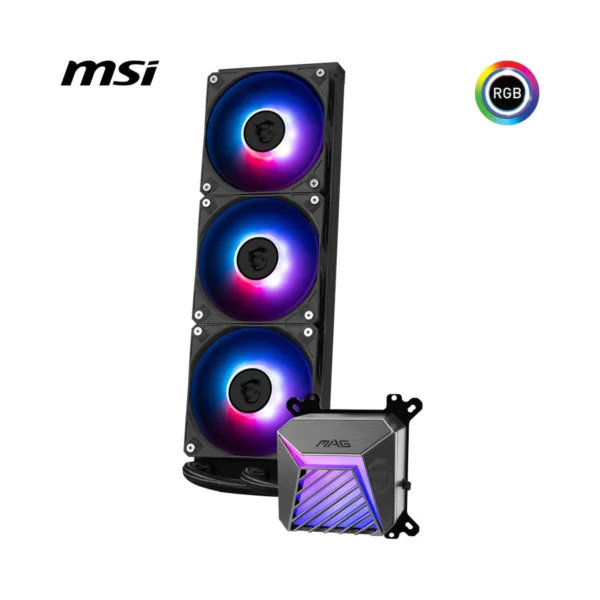 35-846-072-06.jpg MSI MAG CoreLiquid A15 360 AIO ARGB CPU Liquid Cooler, Black, 3x 120mm ARGB PWM Fans