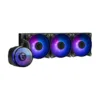 MSI MAG CoreLiquid A12 360 AIO ARGB CPU Liquid Cooler, Black, 3x 120mm ARGB PWM Fans