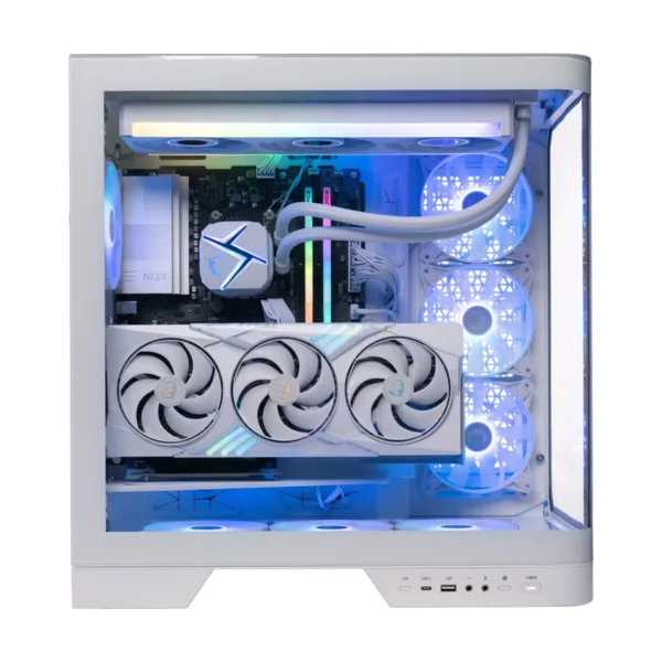 83-151-823-05.jpg MSI Vision ZS 9NVV-2080US Desktop, White, Ryzen 9 9950X3D, RTX 5080, 32GB DDR5, 2TB SSD