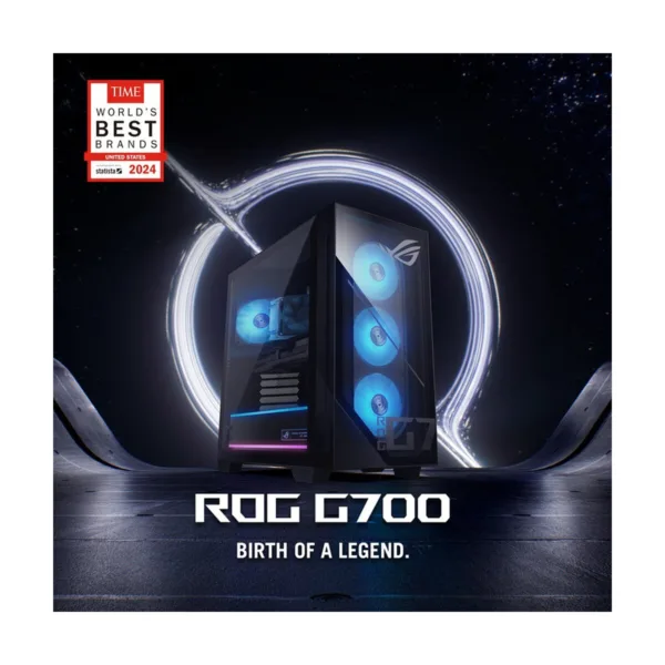 ASUS G700TF-DS564Ti Gaming Desktop, Core Ultra 5 225F, RTX 5060 Ti, 16GB DDR5, 1TB SSD